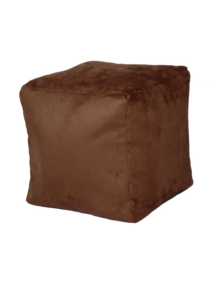 Linke Licardo Sitzwürfel 40/40/40 cm in schoko günstig kaufen 40 x 40 cm