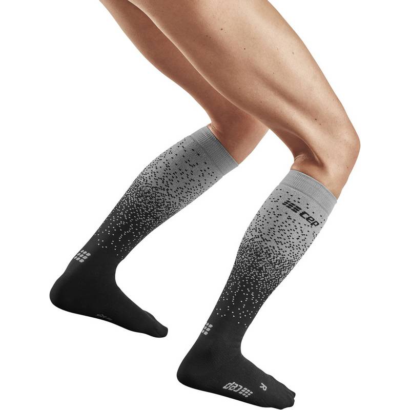 CEP Snowfall Skiing Compression Socks Tall Socken Damen