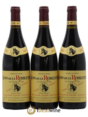Fleurie Cuvée Tardive Clos de la Roilette  2013 - Lot de 3 Bouteilles