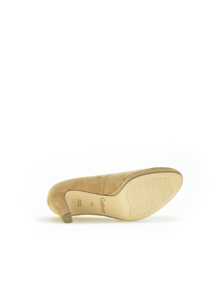 Gabor Fashion Plateau Pumps in beige günstig kaufen