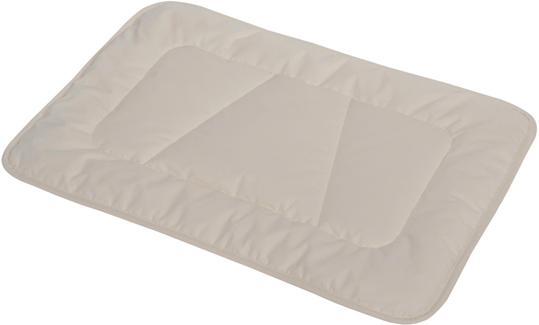 Naturfaserbettdecke + Kopfkissen, Bio-Timber Kinderset, Hefel, Bezug: 100% Baumwolle
