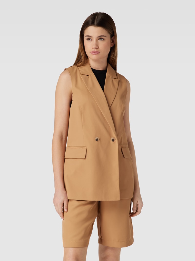 Blazer mit Pattentaschen Modell 'TALLY' in sand