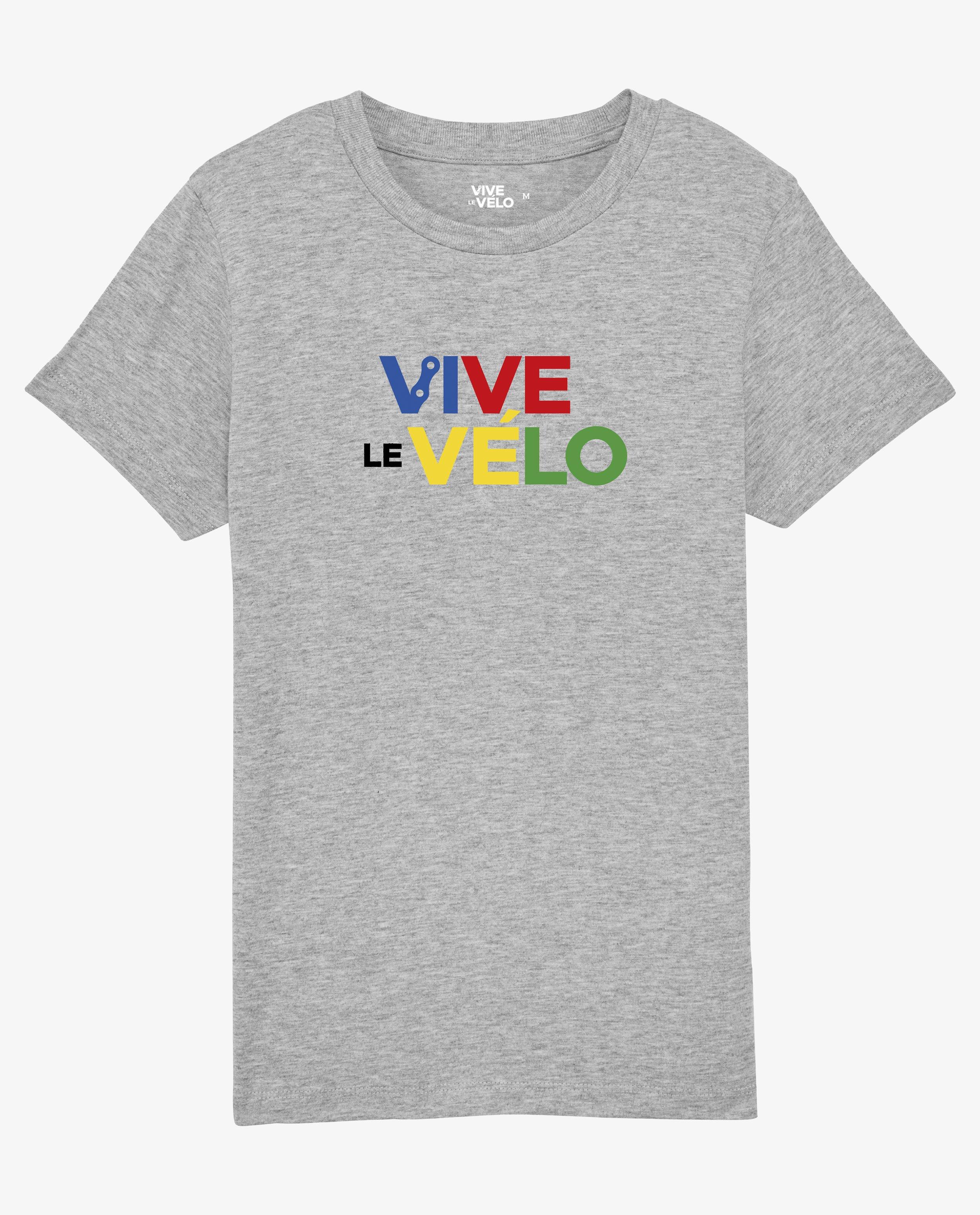 Vive le Vélo Szürke póló Vive le Vélo, 4-14 éves szürke