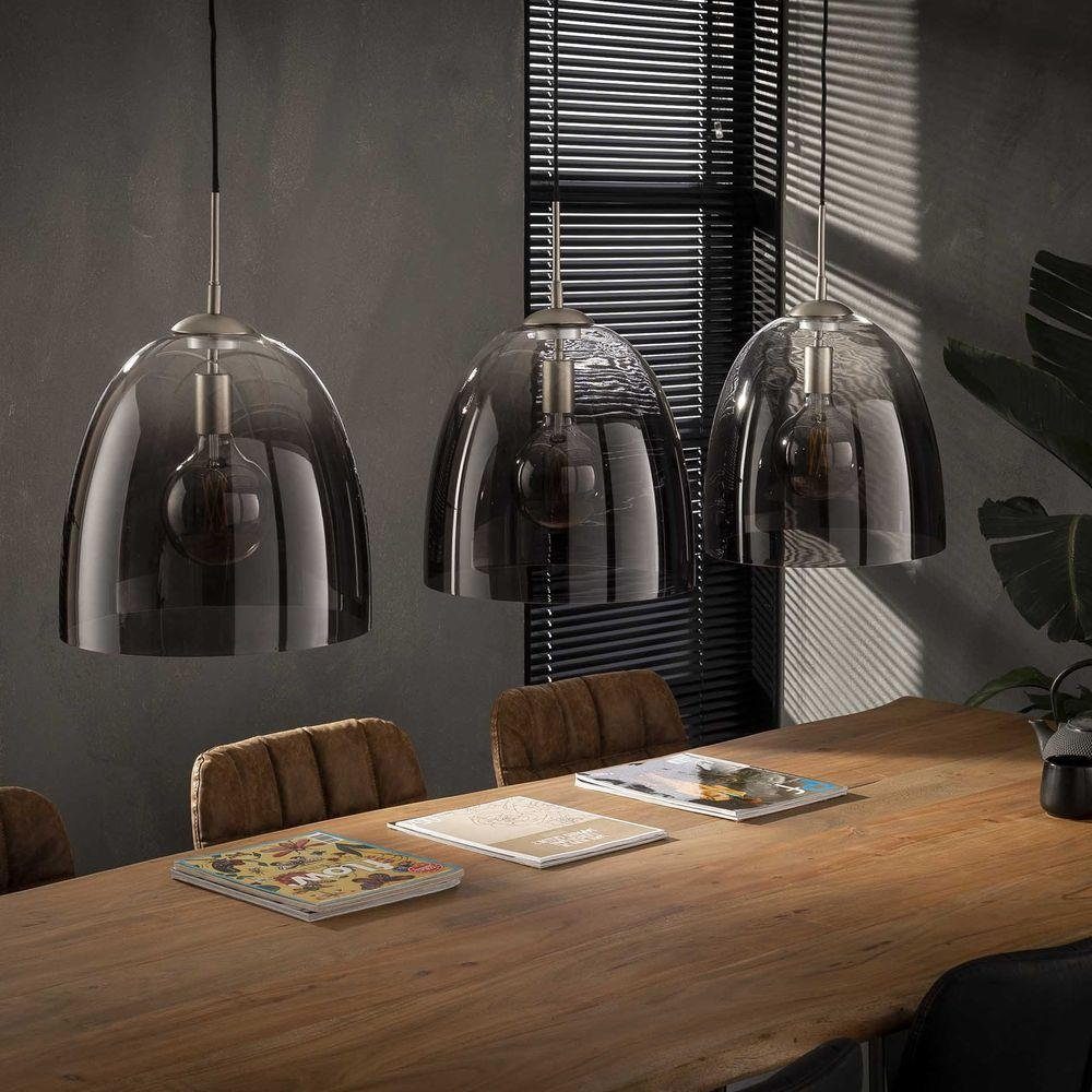 famlights Hängeleuchte, Pendelleuchte Madlen in Nickel E27 330mm 3-flammig, keine Angabe, Leuchtmittel enthalten: Nein, warmweiss, Hängeleuchte, Pendellampe, Pendelleuchte