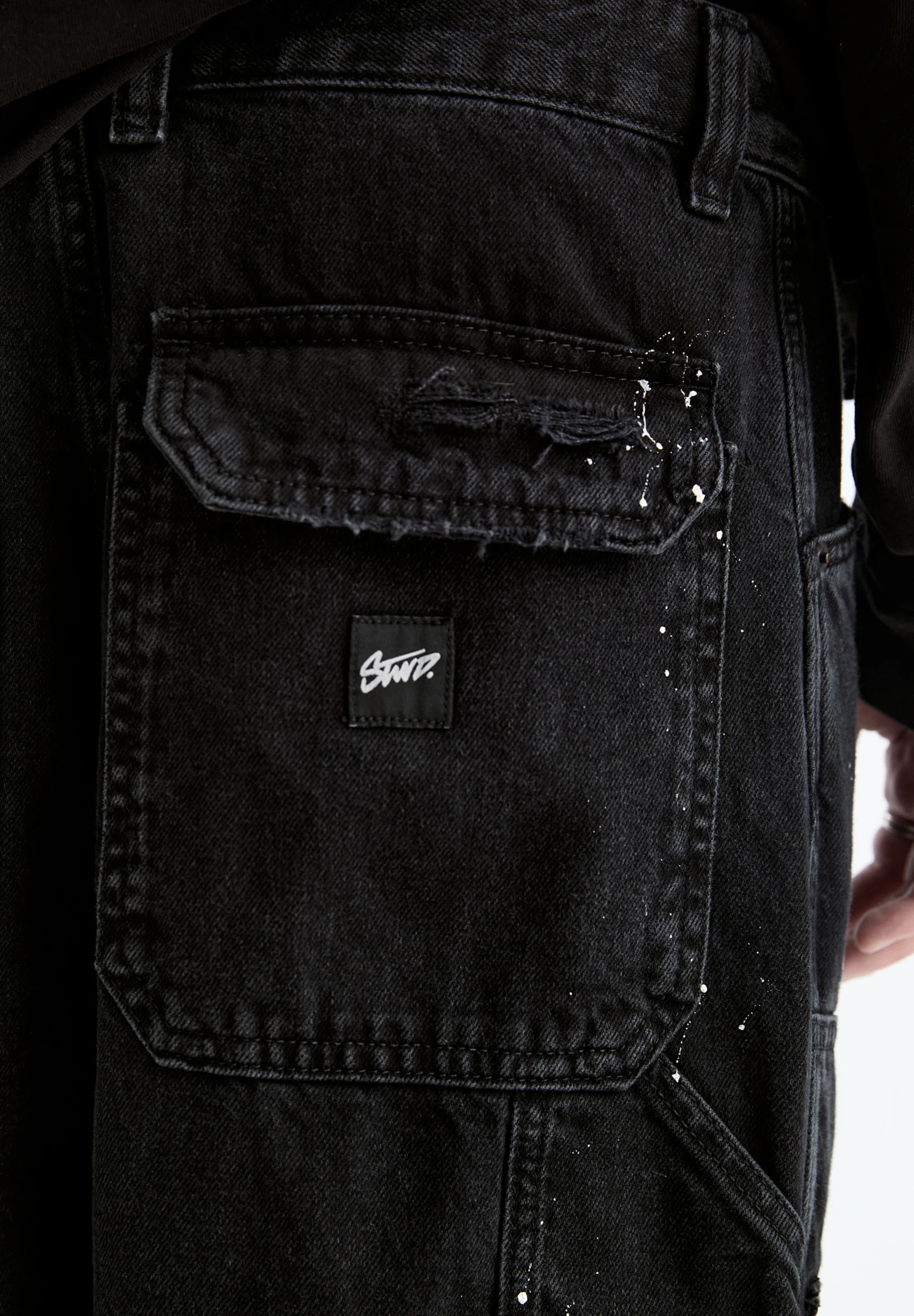 PULL&BEAR MULTIBOLSILLO - Vaqueros pitillo