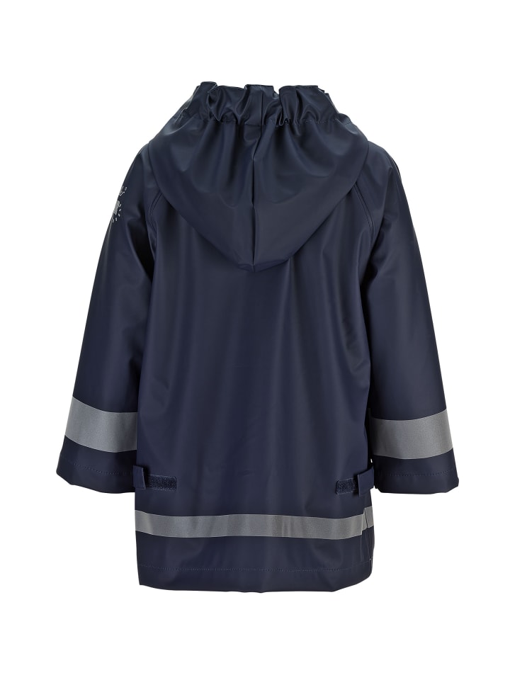 Sterntaler Regenjacke ungefüttert uni in marineblau günstig kaufen