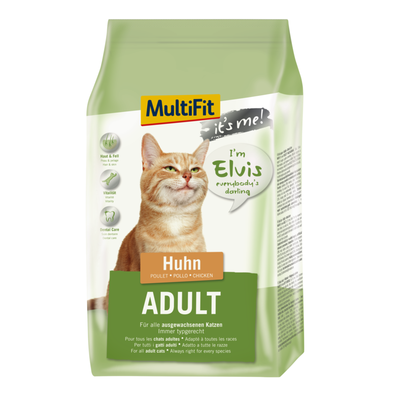 MultiFit Trockenfutter MultiFit It's Me Elvis Adult Huhn 1,4 kg