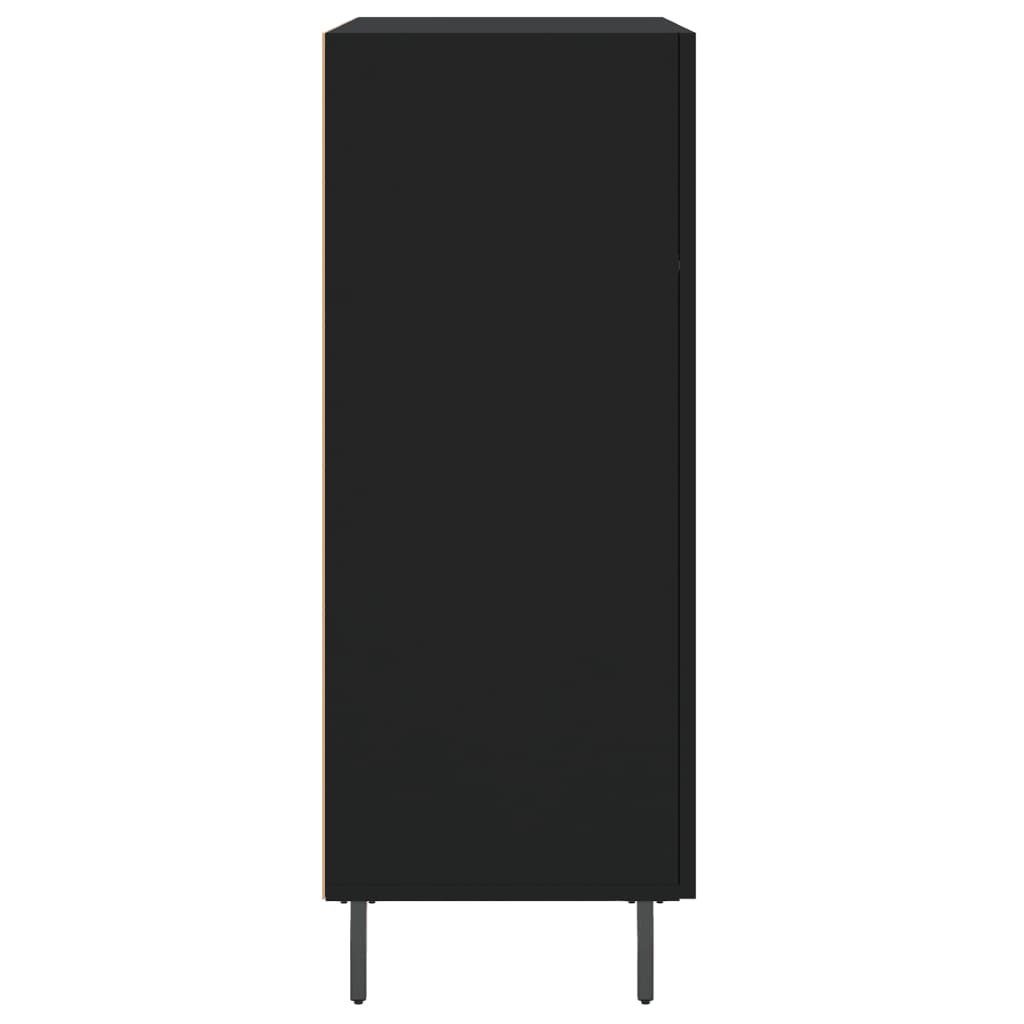 vidaXL Sideboard Sideboard Schwarz 69,5x34x90 cm Holzwerkstoff (1 St)