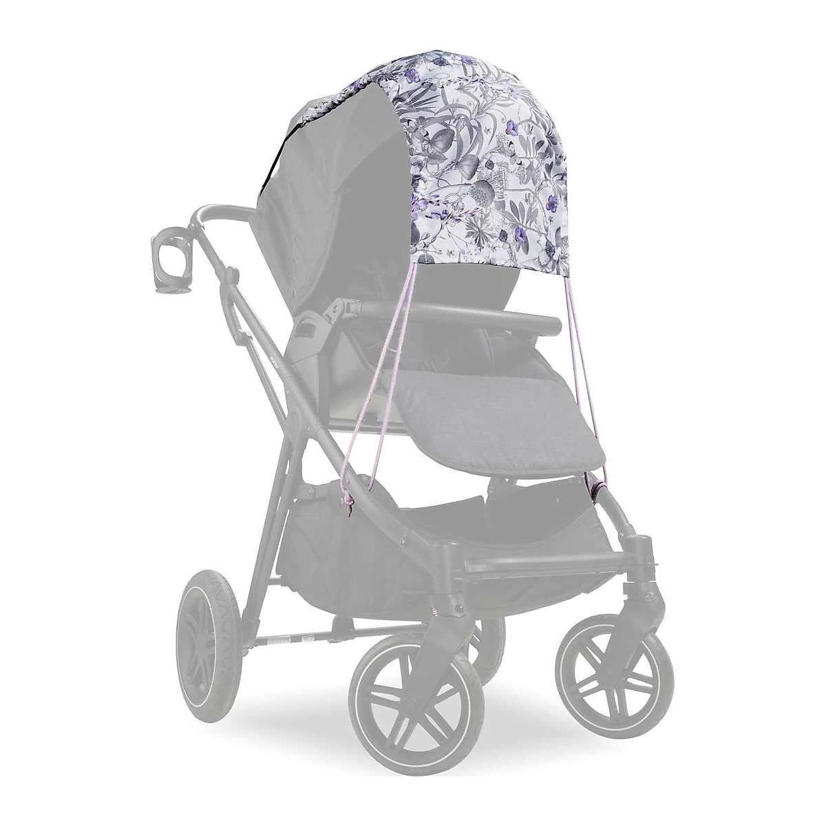 Sonnensegel Minnie Mouse, Floral Grey