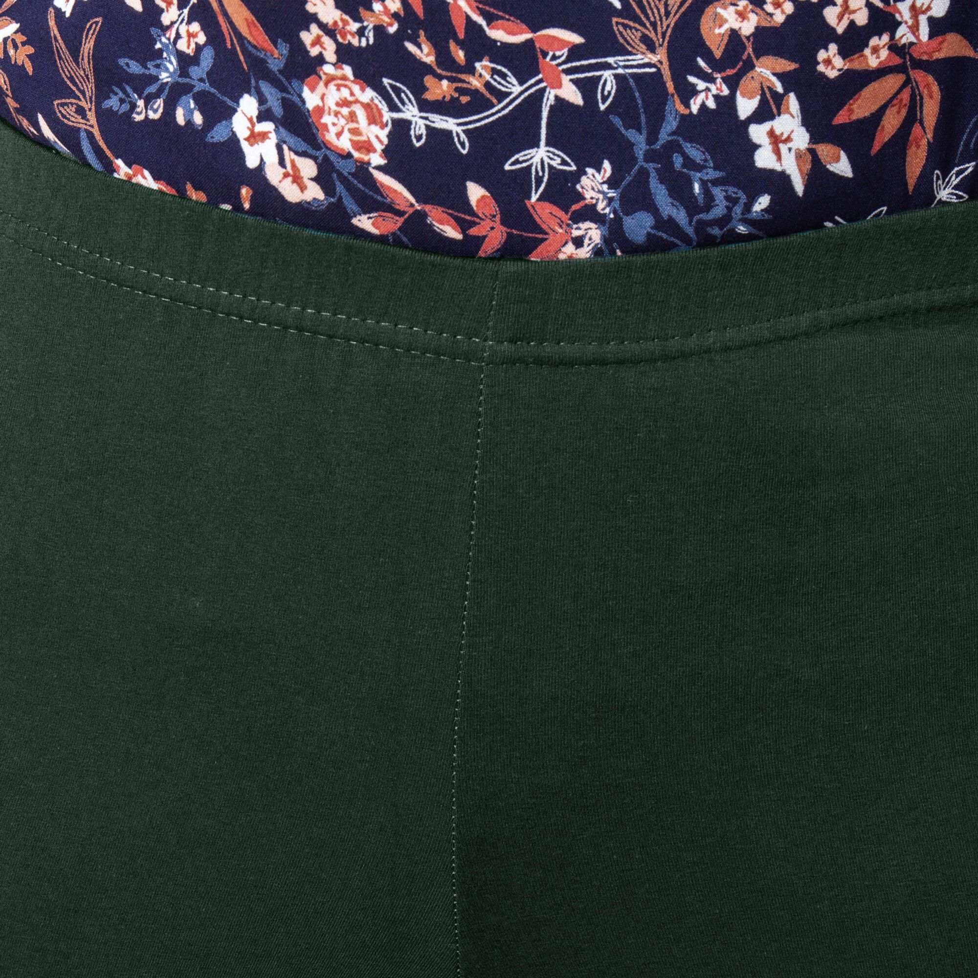 Legging bootcut uni, taille élastiquée