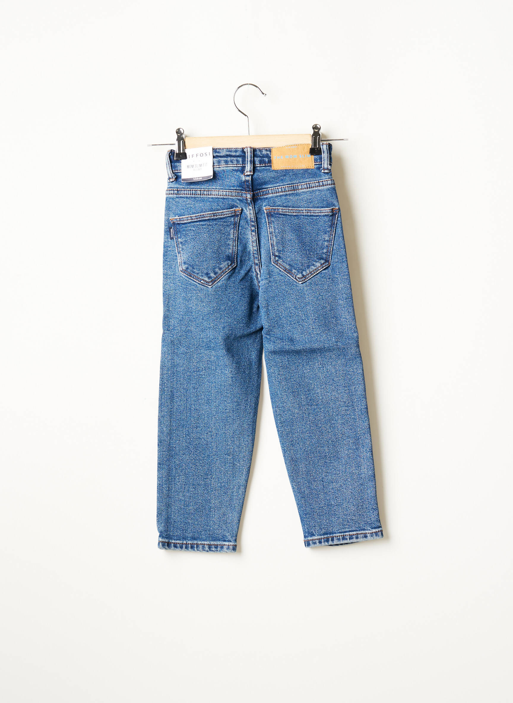 Tiffosi Jean Mom Fille couleur bleu