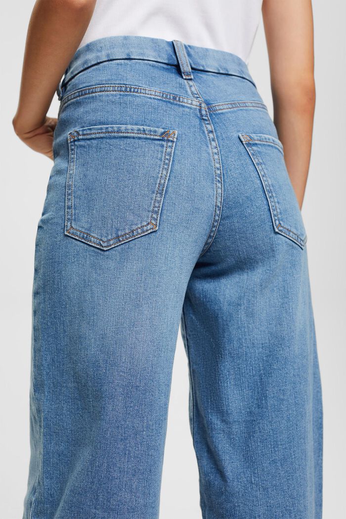 Jeans mit weitem Bein