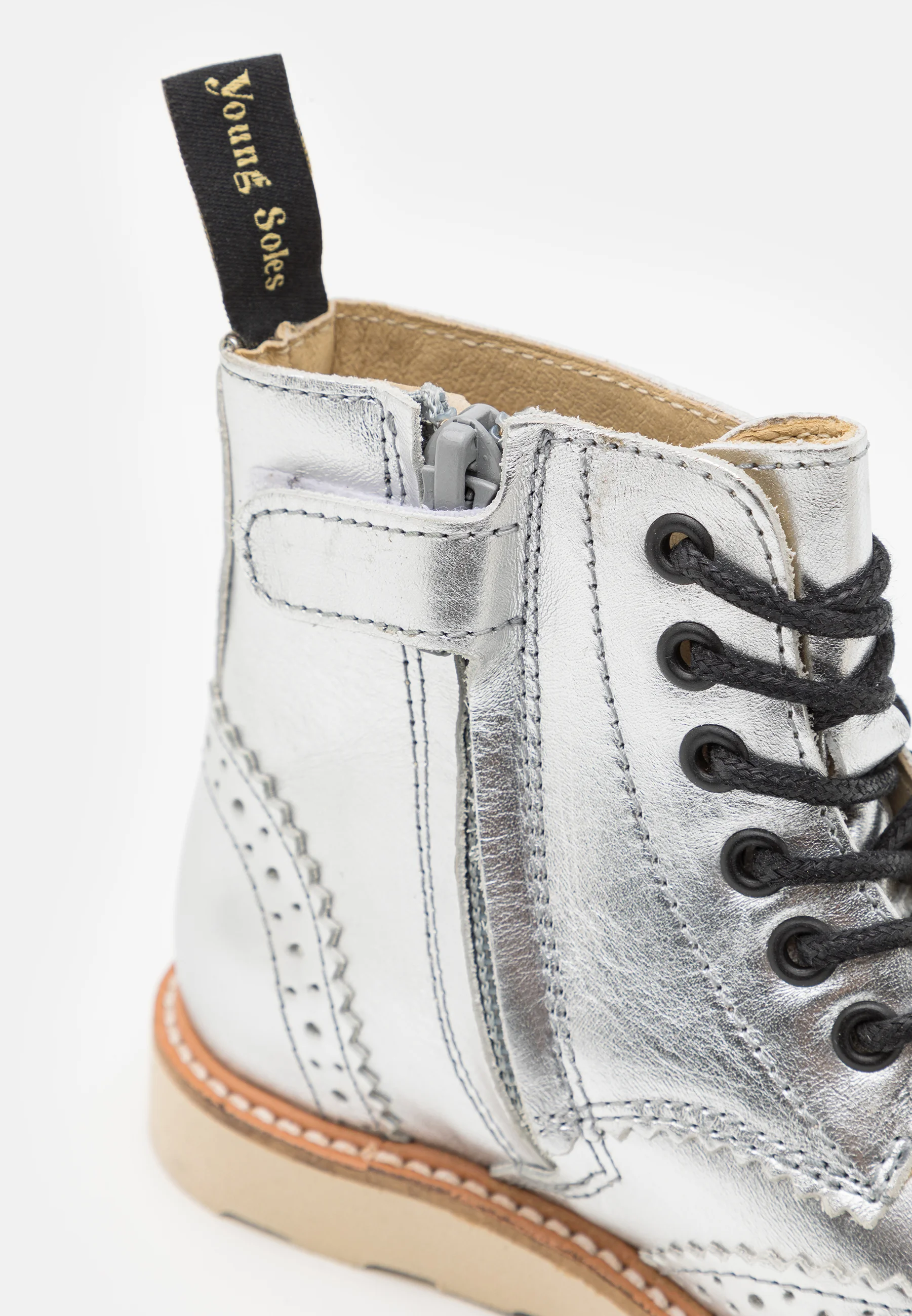 Young Soles SIDNEY BROGUE BOOT UNISEX - Botines con cordones