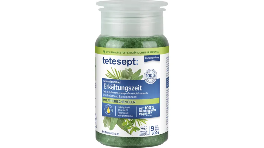 tetesept Meeressalz Erkältungszeit 600 g