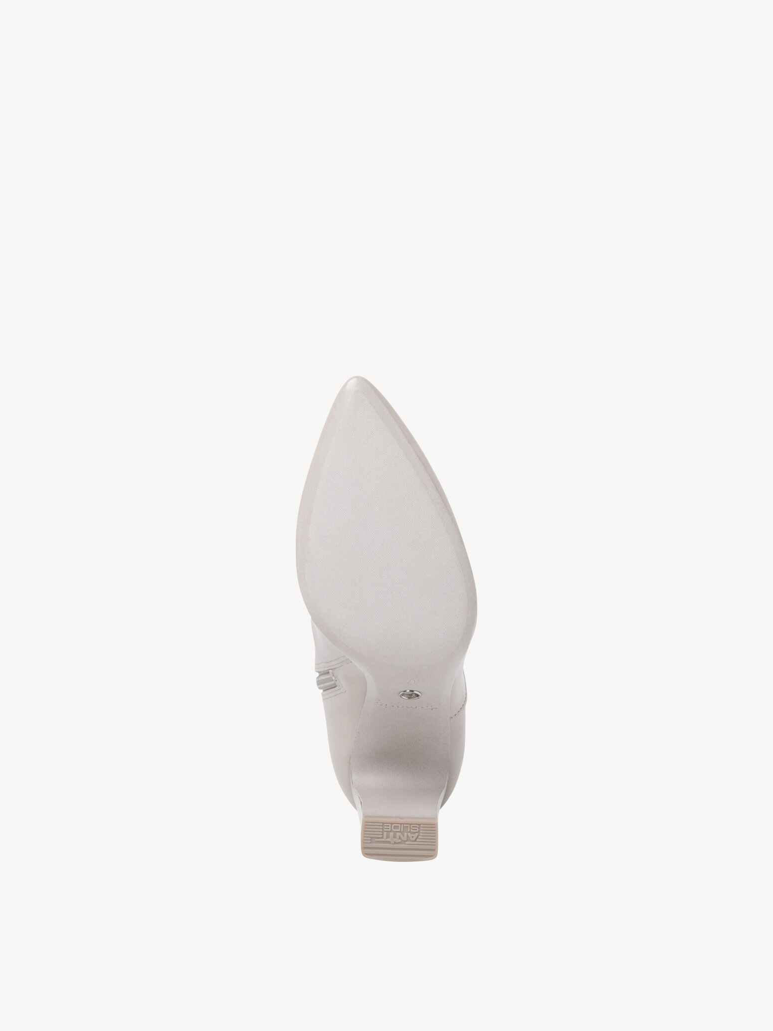 Bottine en cuir - gris