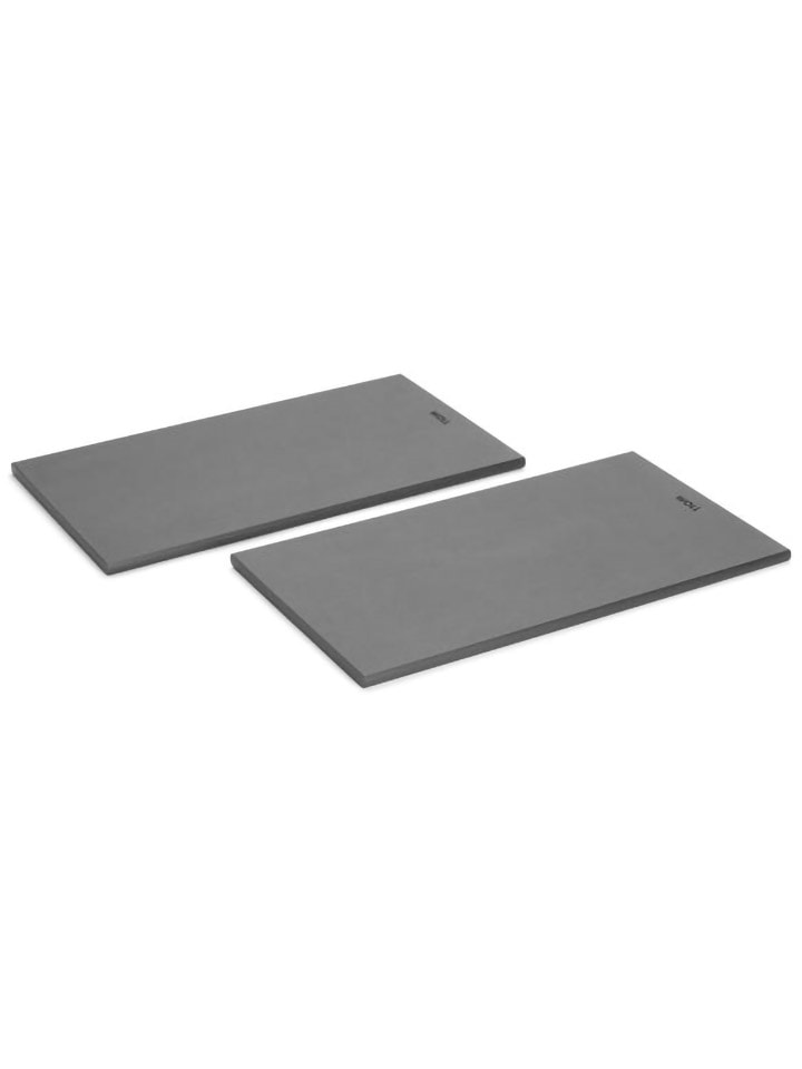 Woll 2er-Set: Schneidebretter in Grau - (L)27 x (B)15 cm günstig kaufen onesize