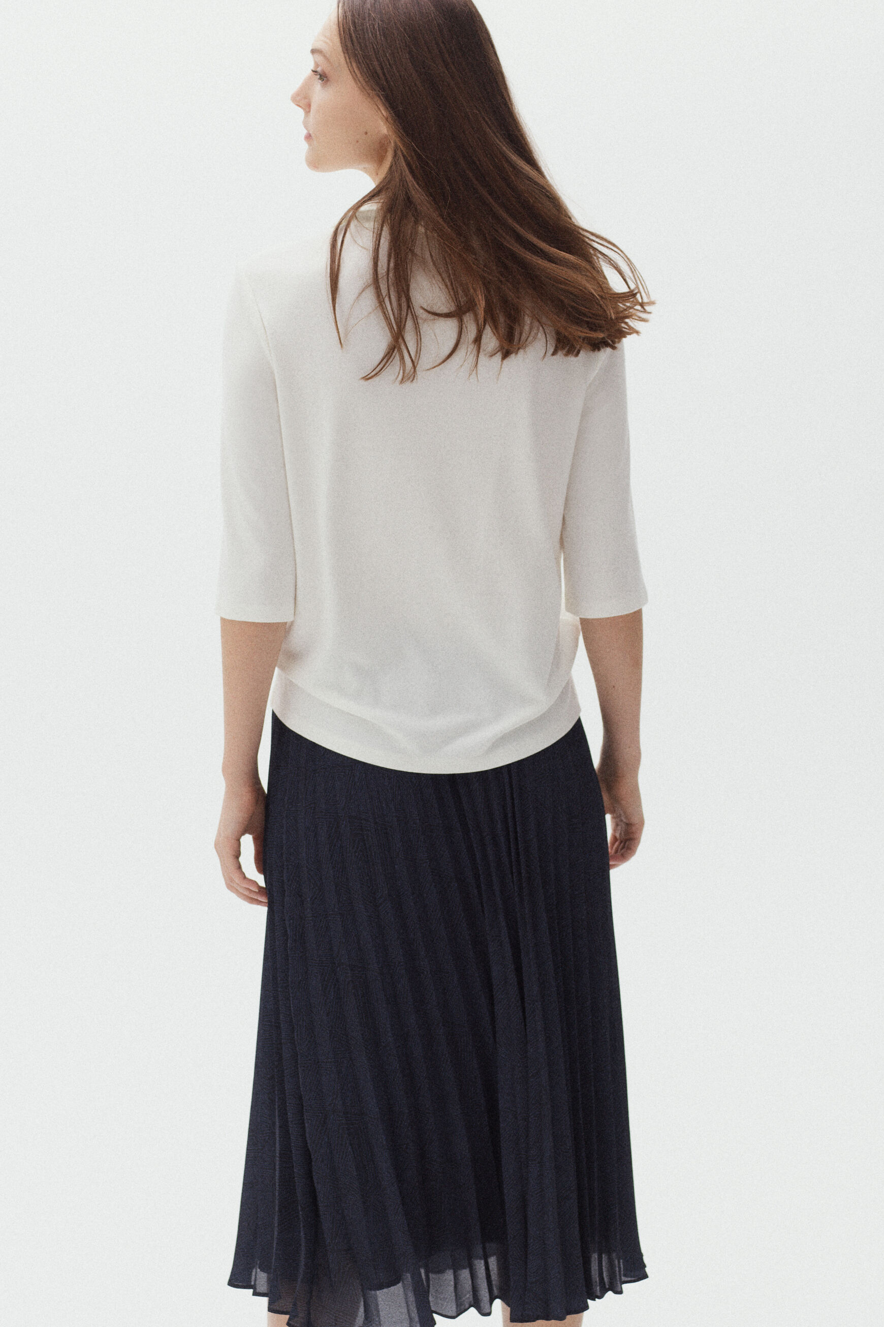 jupe amelia print noir femme