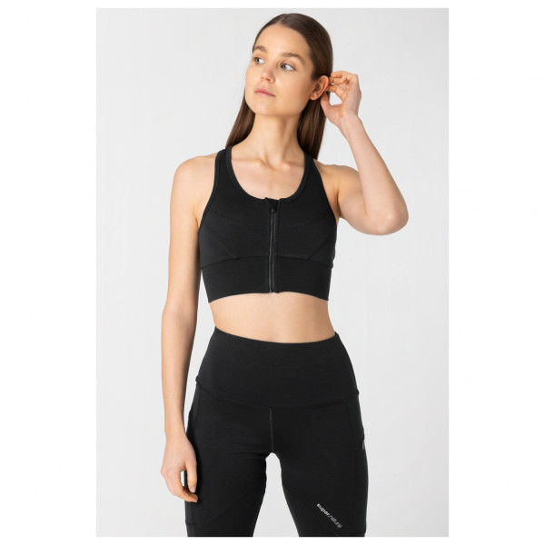 super.natural - Women's Motion Zip Top - Sport-BH