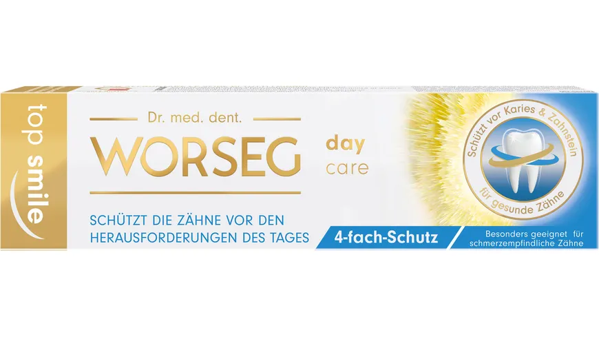 Dr. WORSEG top smile Day Care Zahncreme 75 ml