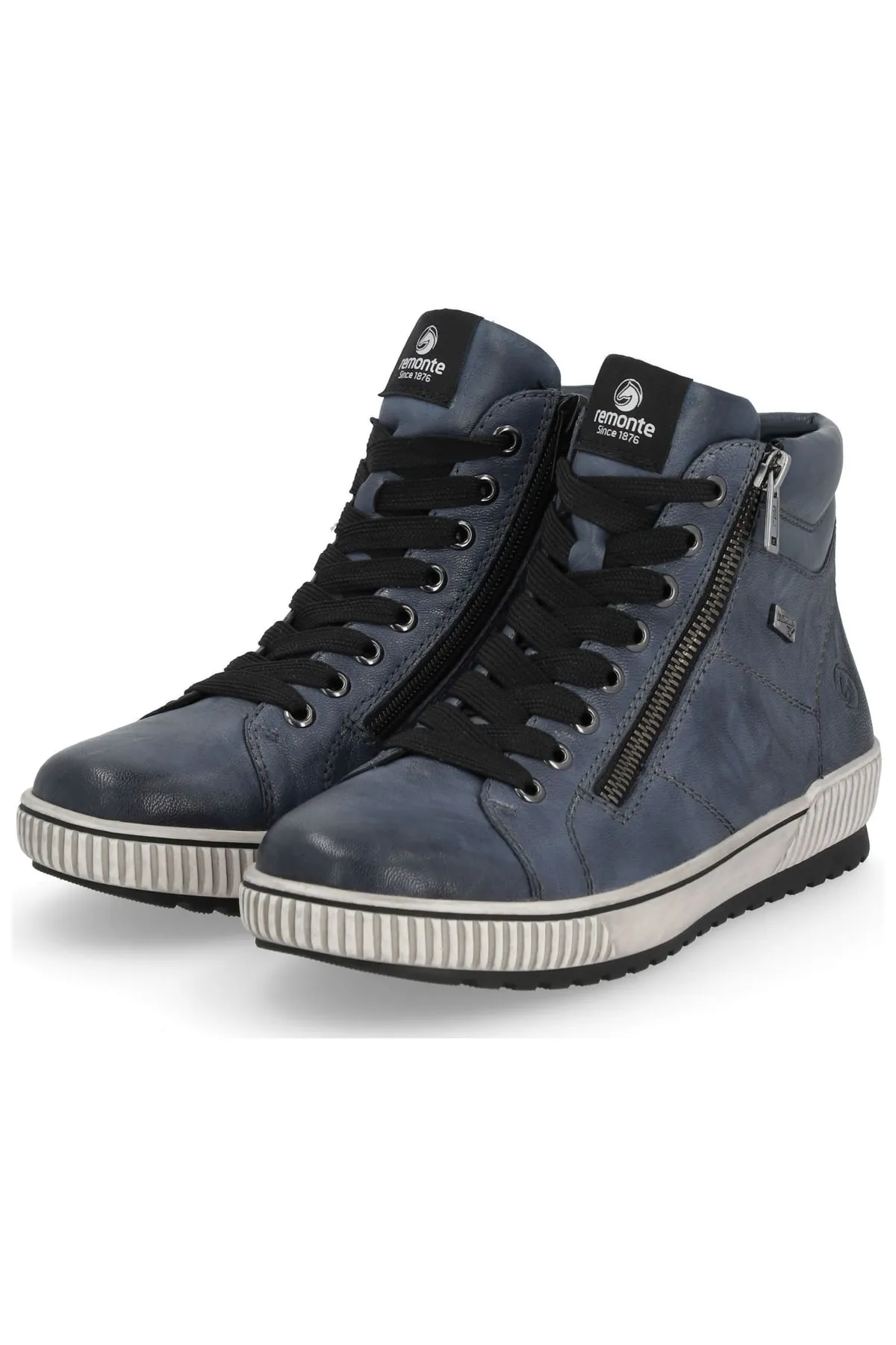Remonte  Stiefelette - Blau - Flacher Absatz