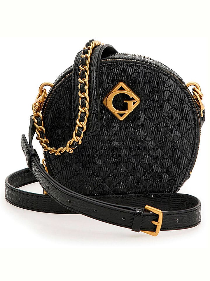 Guess Umhängetasche in Schwarz - (B)10 x (H)16 x (T)6 cm günstig kaufen onesize