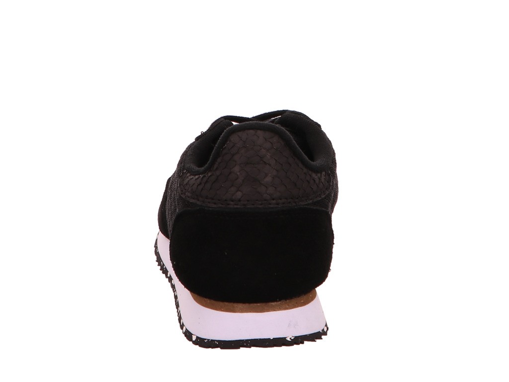 WODEN Freizeit Schnürer schwarz Ydun Suede Mesh II