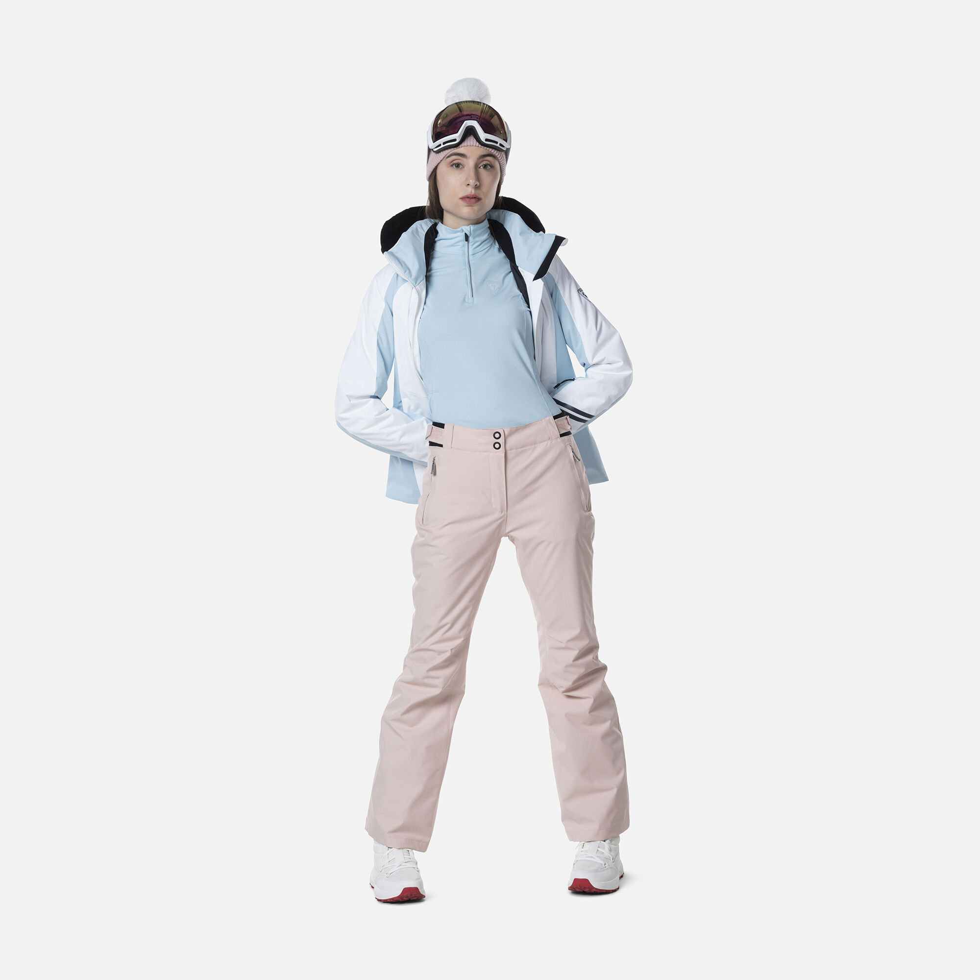 Première couche demi-zip Classique femme