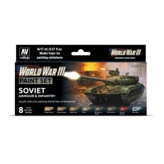 Model Color: WWIII Soviet Armour & Infantry