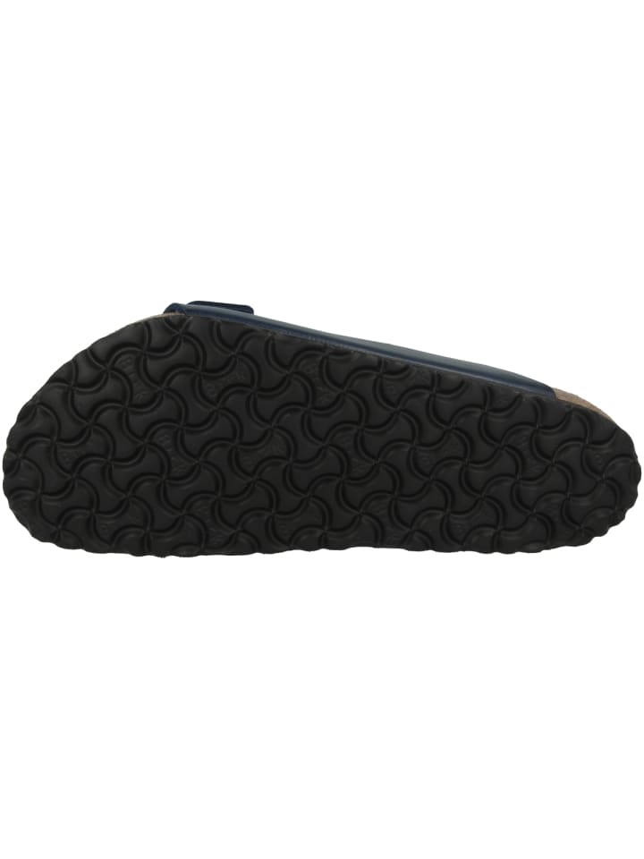 Birkenstock Sandale Arizona SFB Geöltes Nubukleder Weichbettung normal in blau günstig kaufen