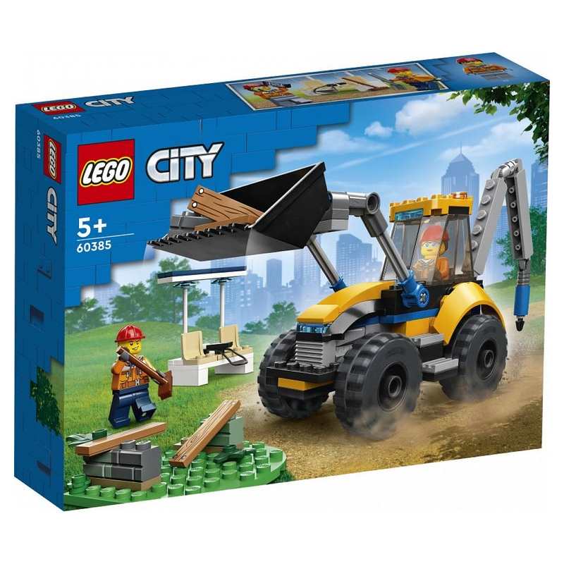 60385 La pelleteuse de chantier LEGO City