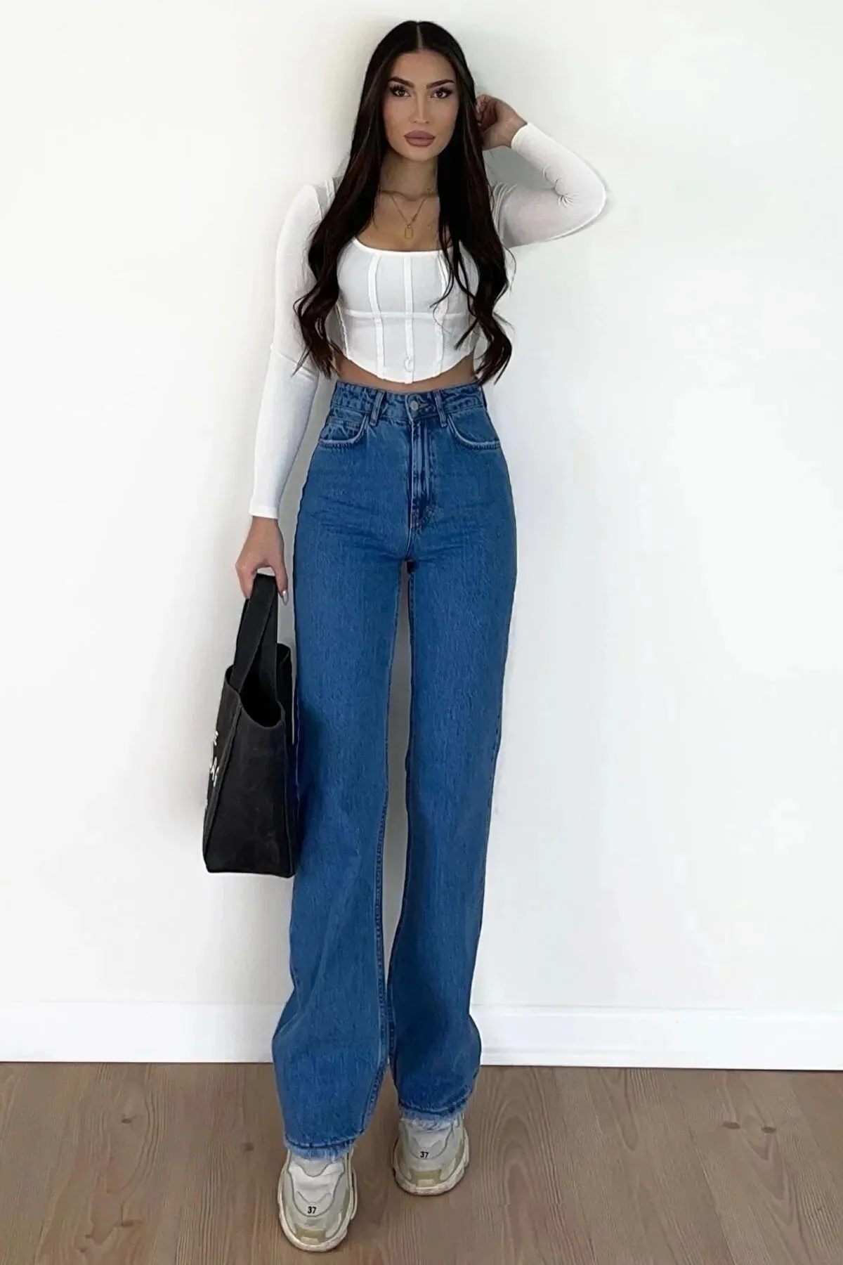 LİMABEL  Jeans - Blau - Wide Leg