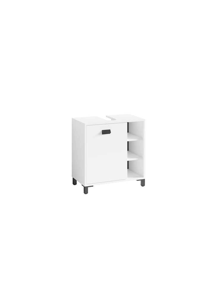 byLiving Waschbeckenunterschrank Wellness in Weiß - (B) 60 x (H) 62 x (T) 34 cm günstig kaufen onesize