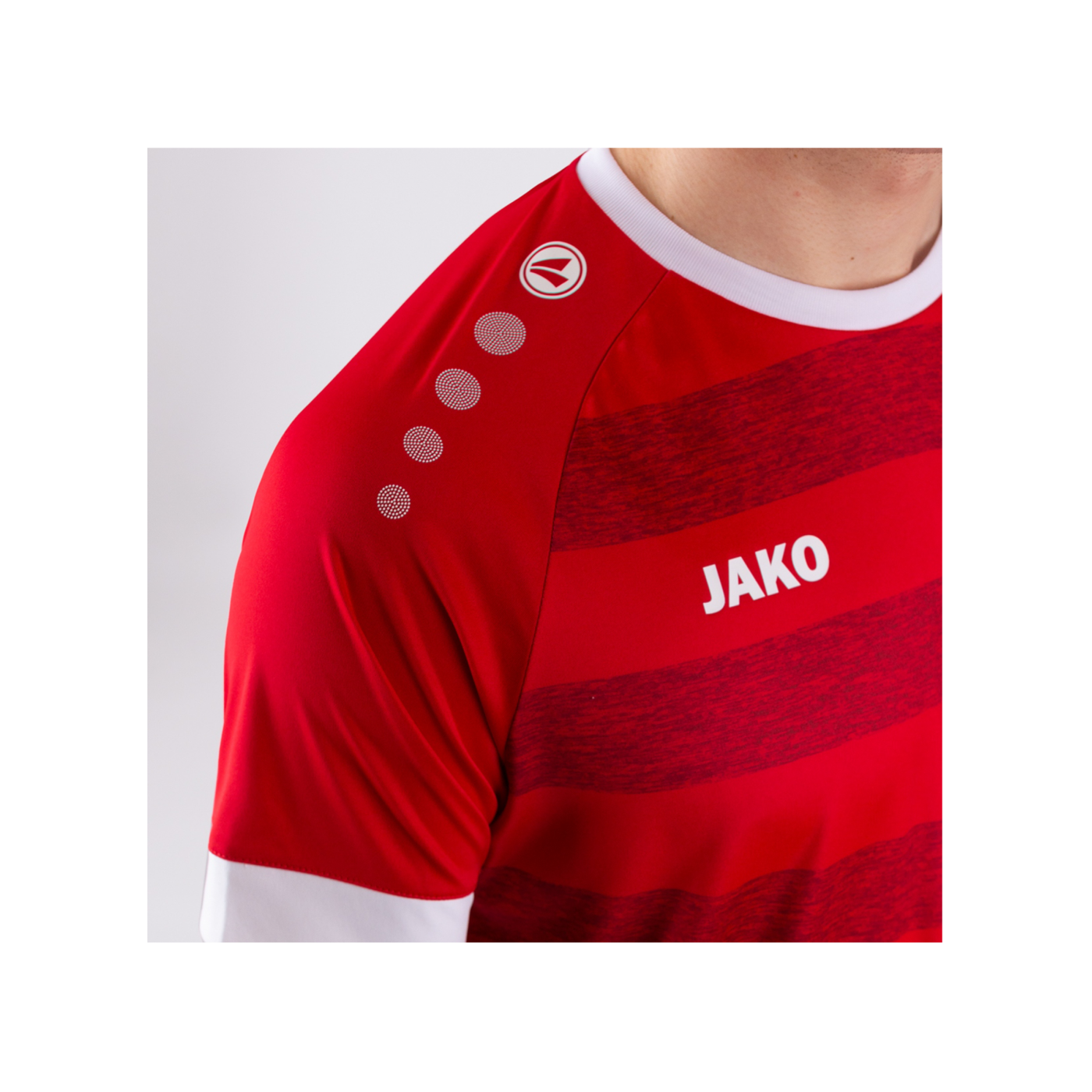JAKO Celtic Melange KA Trikot Rot 110