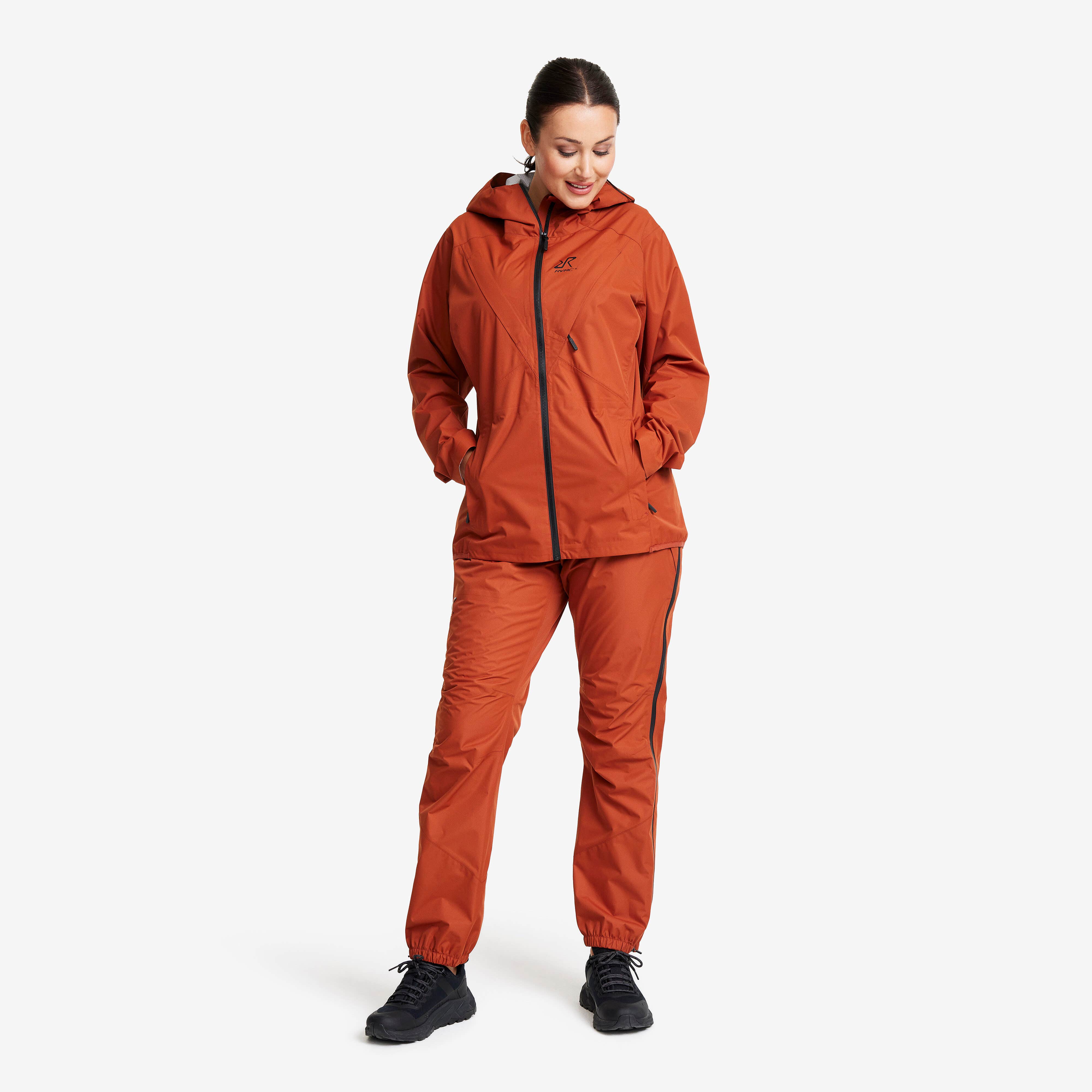 Typhoon Pants Femme Rusty Orange/Oatmeal
