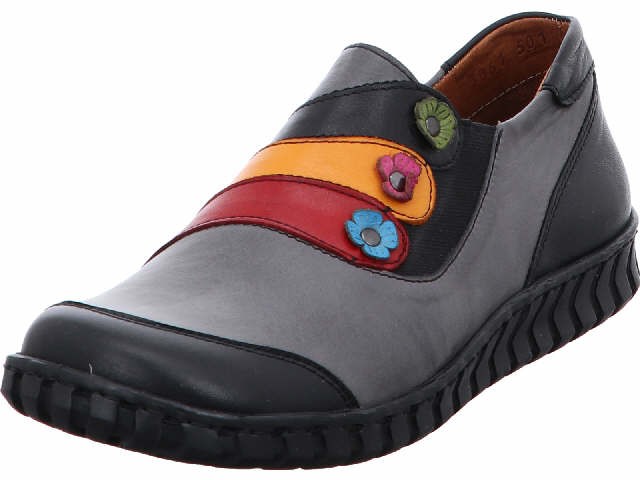 GEMINI Komfort Slipper grau
