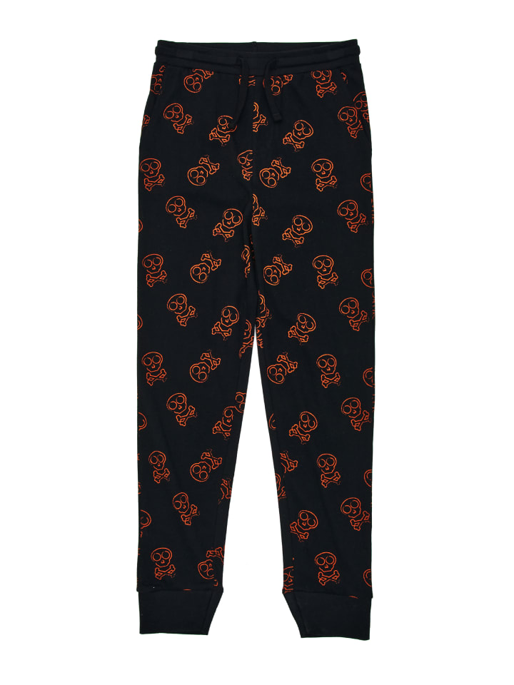 Threadboys Schlafanzug Bone Halloween in Black günstig kaufen
