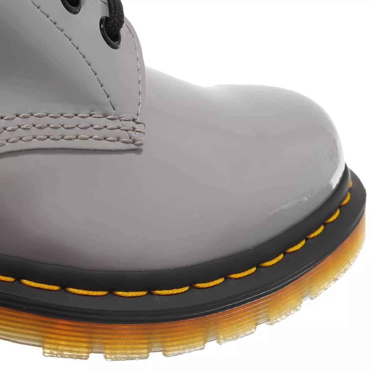 DR. MARTENS Stiefeletten grau Schnürstiefel
