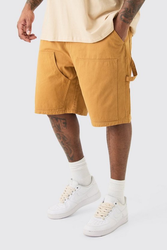 Plus Twill Cargo-Shorts