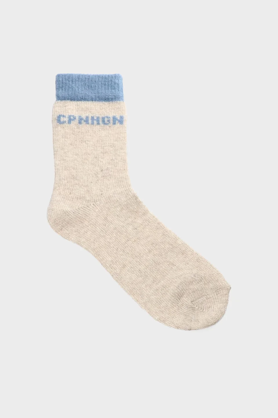 CPH WOOL SOCKS 2 wool mix light beige