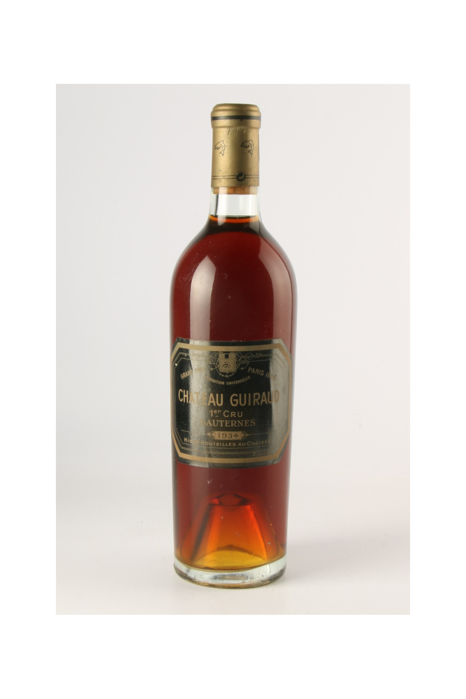 Vin 1934 CHÂTEAU GUIRAUD 1934, Sauternes. Vin ancien - SoDivin