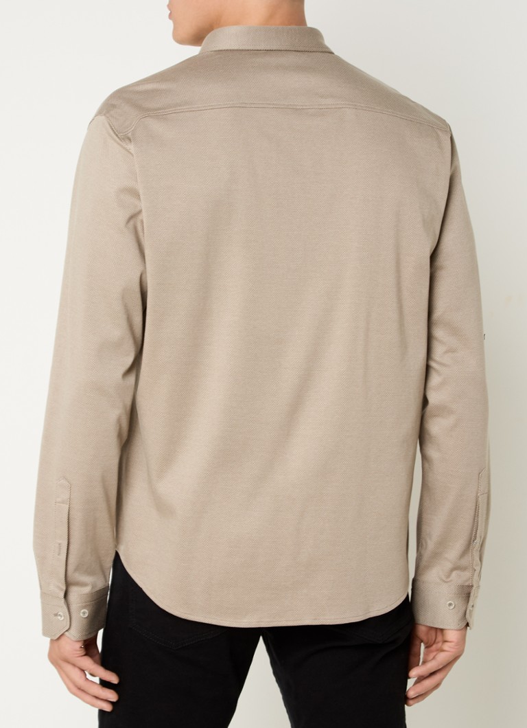 Camisa HUGO BOSS B_Motion_L de corte regular com logotipo