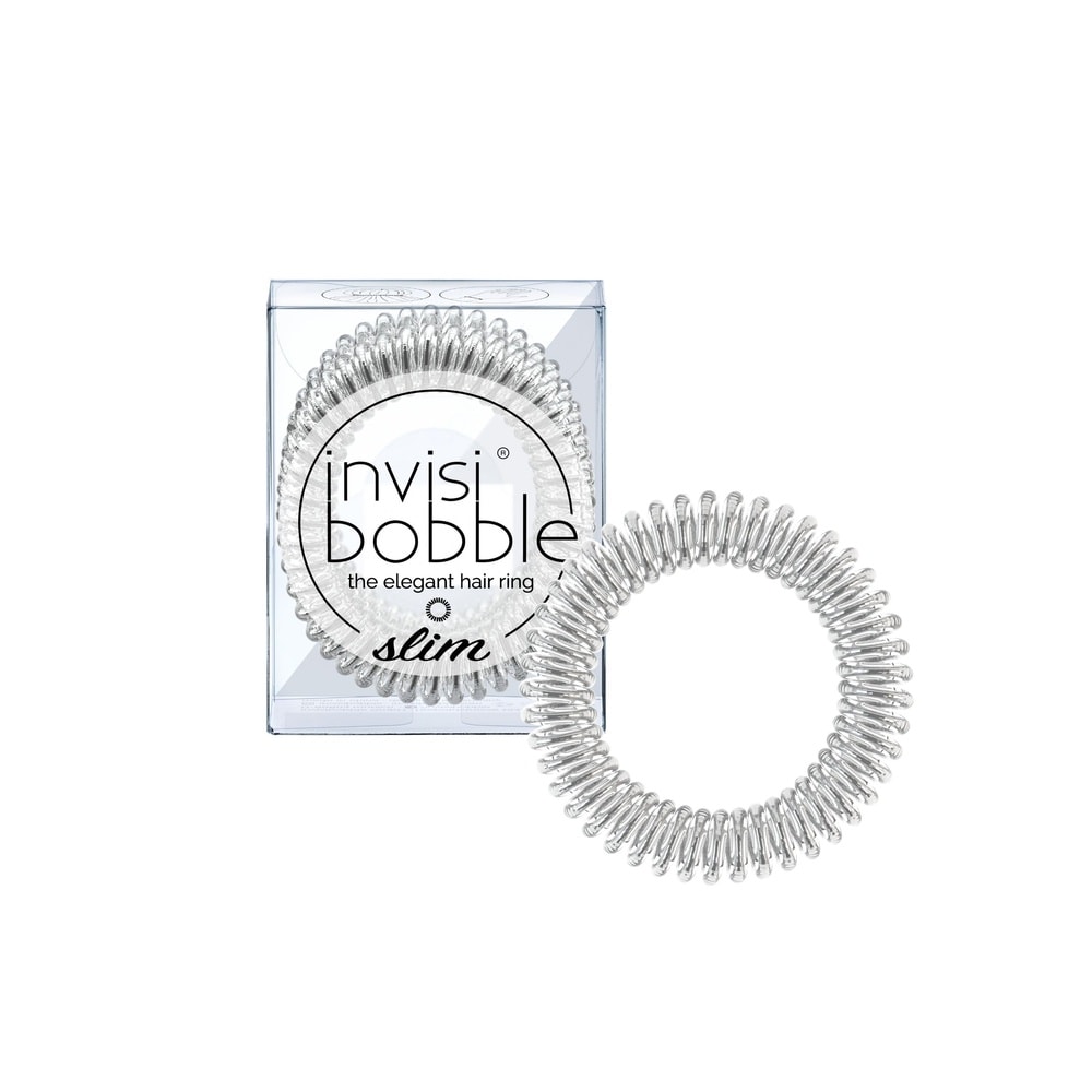 Invisibobble Slim Chrome Sweet  Chrome Elastiques à cheveux