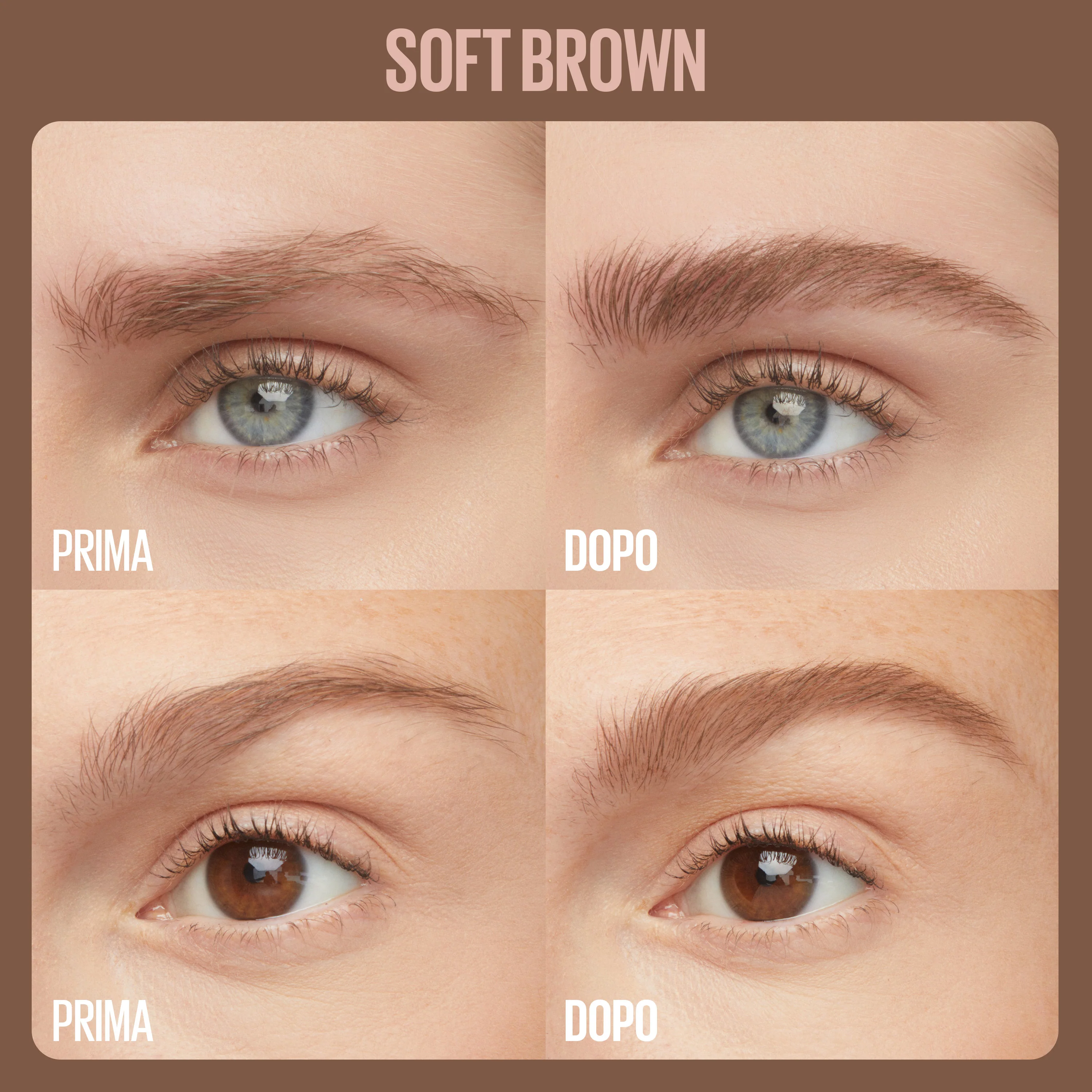Superfluff Eyes Mousse maskara za obrve - Gel i maskara za obrve