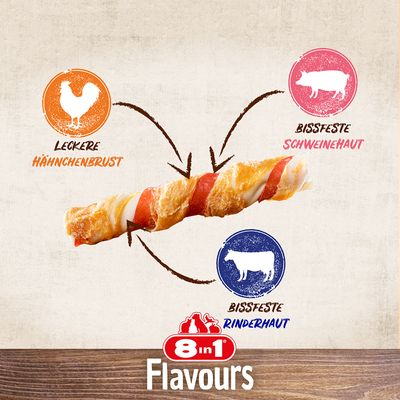 8in1 Triple Flavour Rolls Kaustangen