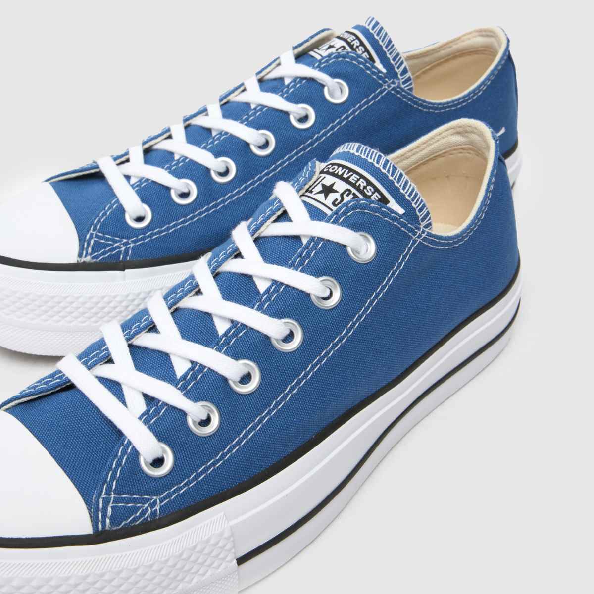 Converse All Star Lift Ox cipő kék színben