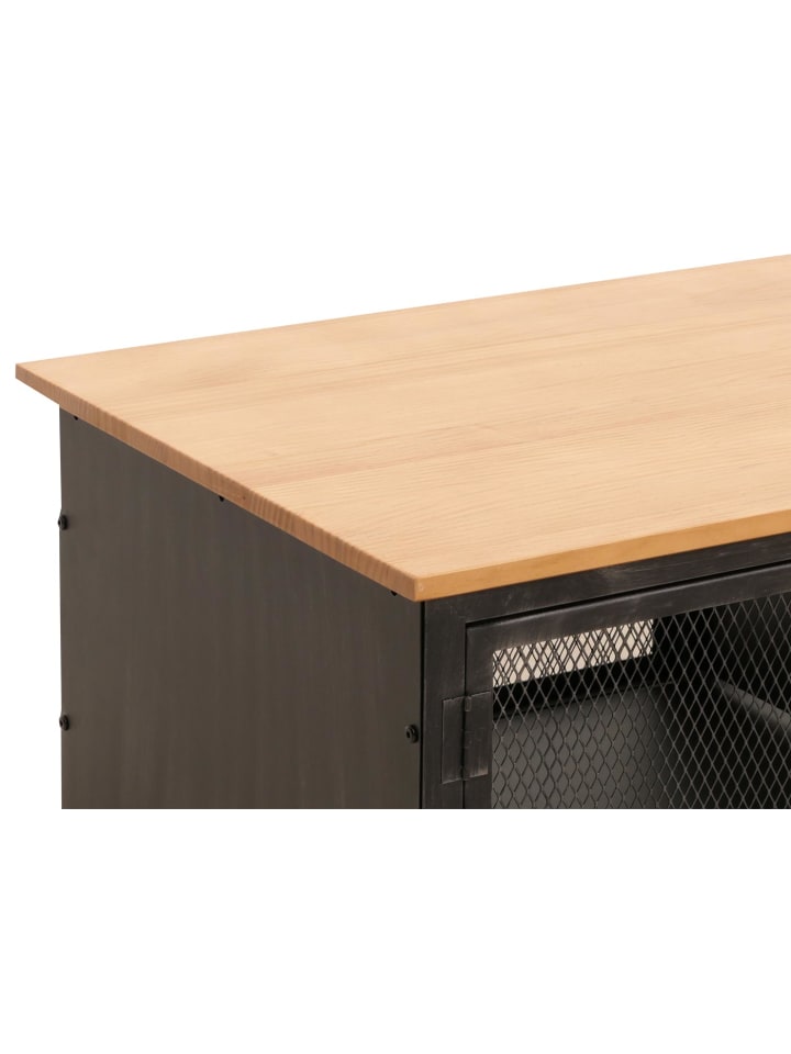 MCW Couchtisch N28 Industrial, Schwarz, natur günstig kaufen onesize