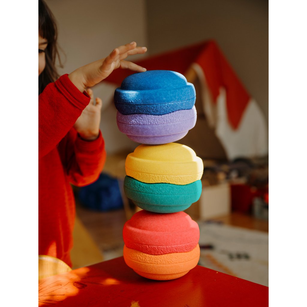 ​​Stapelstein Mini Rainbow Classic, 6 Stk.