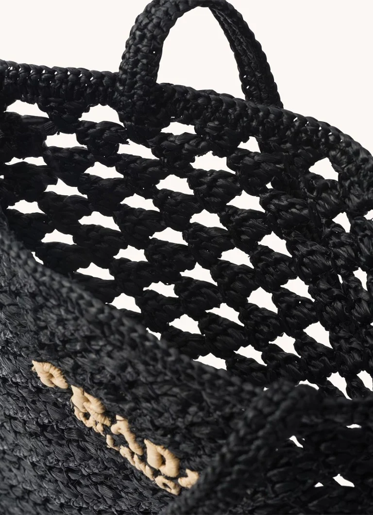 Prada crochet bag with logo