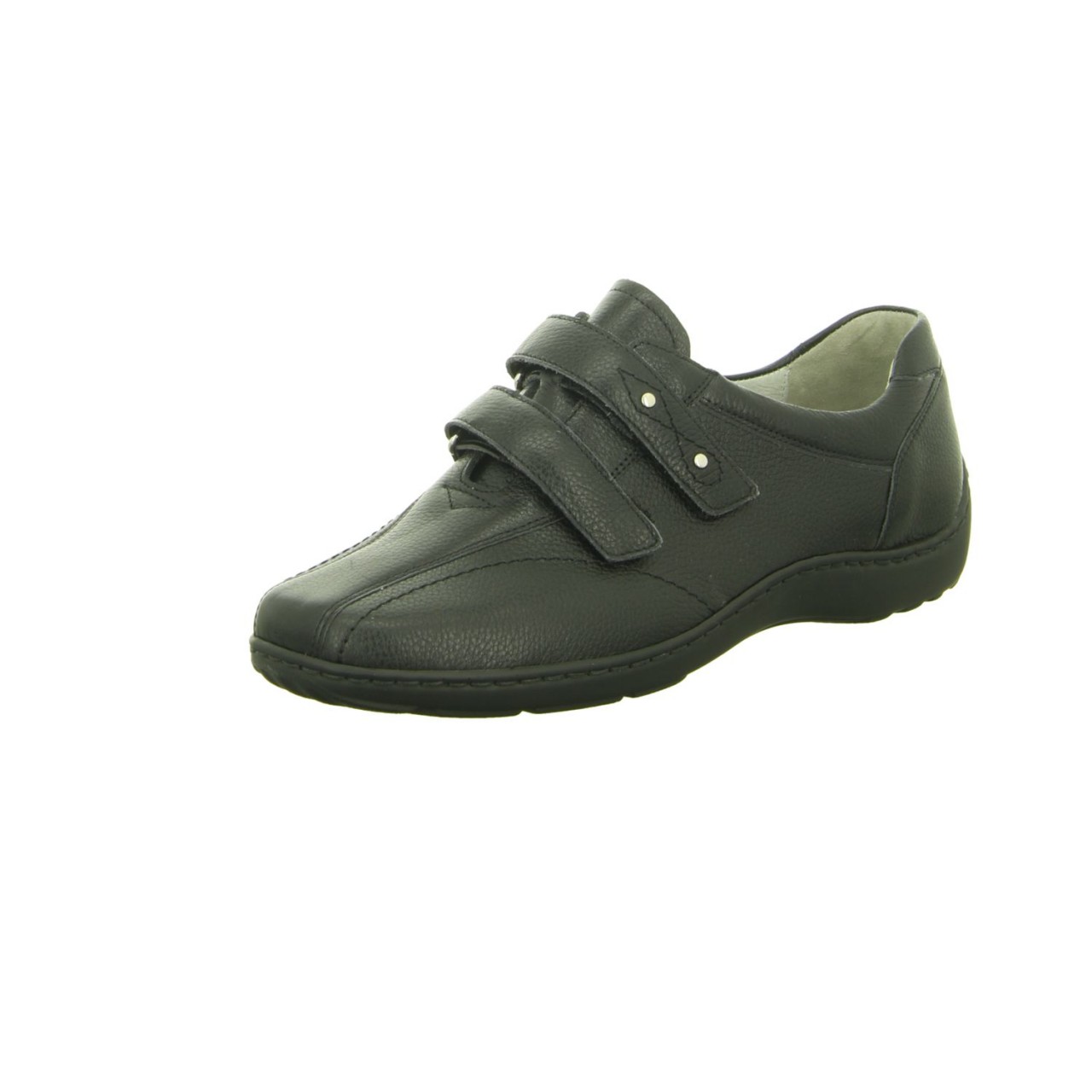 WALDLÄUFER Komfort Slipper schwarz 496301