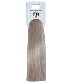 ALCINA Color Gloss+Care Emulsion 7.18 Mittelblond-Asch-Silber Haartönung-100 ml